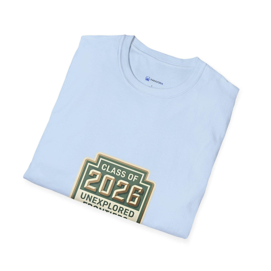 Class of 2026 'Unexplored Frontiers' Graduation T-Shirt.