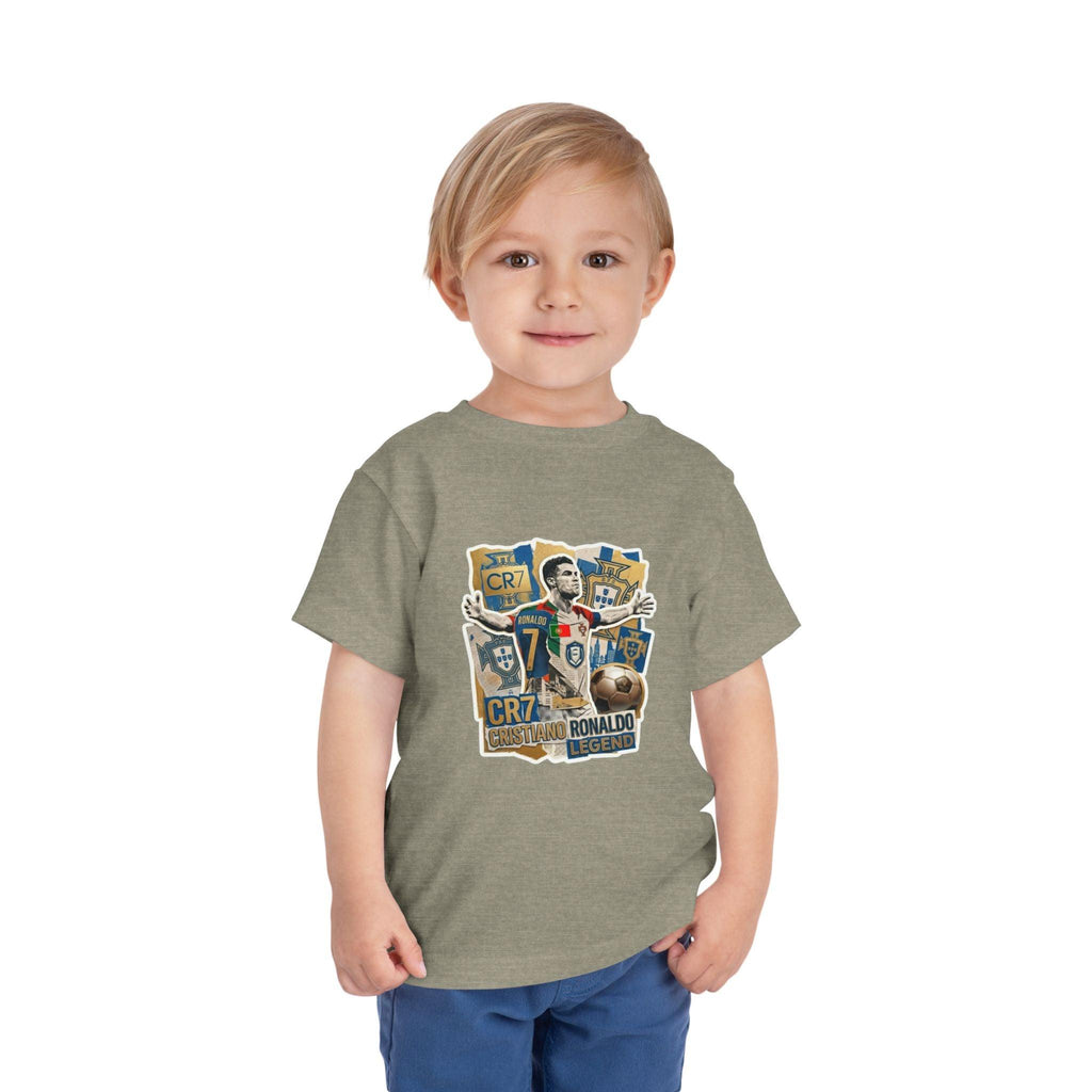 CR7 Fan Inspired Toddler Soccer T‑Shirt — Kids Football Fan Tee.