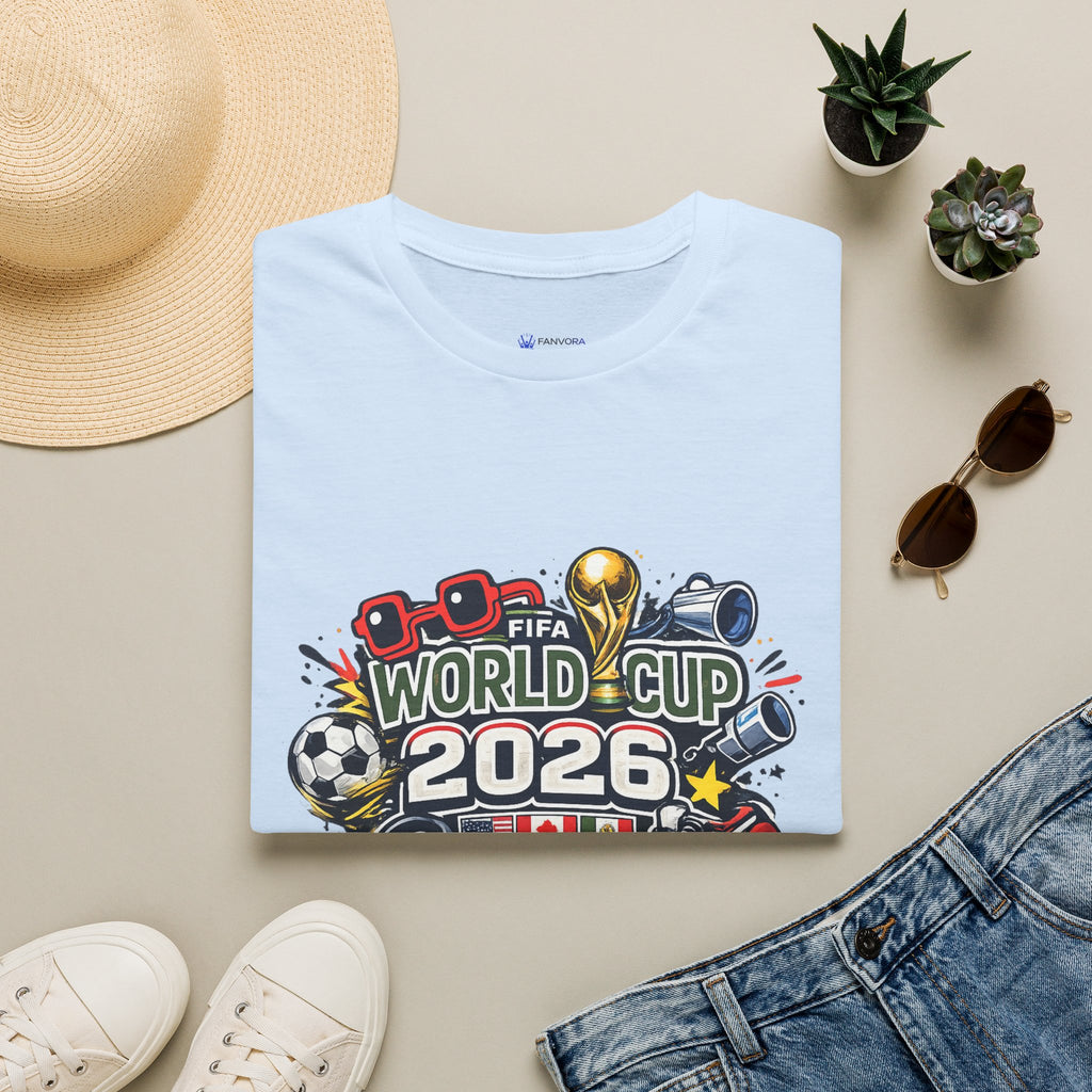 football  T-Shirt — FIFA Fan Soccer Tee