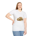 Queen Graphic T-Shirt — Gold Crown Design