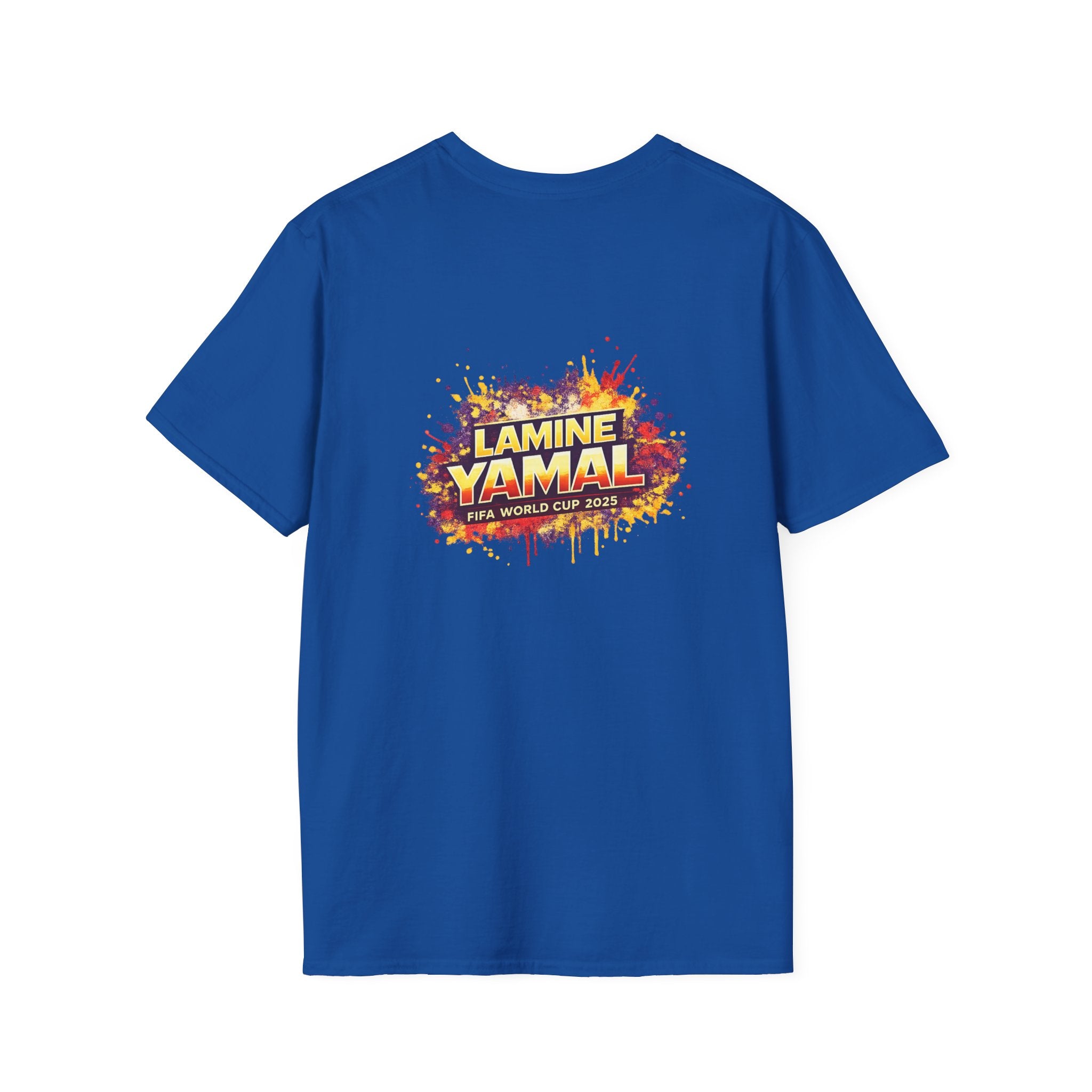Soccer Player Portrait T-Shirt — 'Spain Legend' Watercolor Graphic Tee