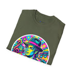 T-Shirt — King of Pop Forever Retro Neon Graphic Tee.