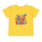 Toddler Birthday Tee — "It's My Birthday" Bear Party Shirt