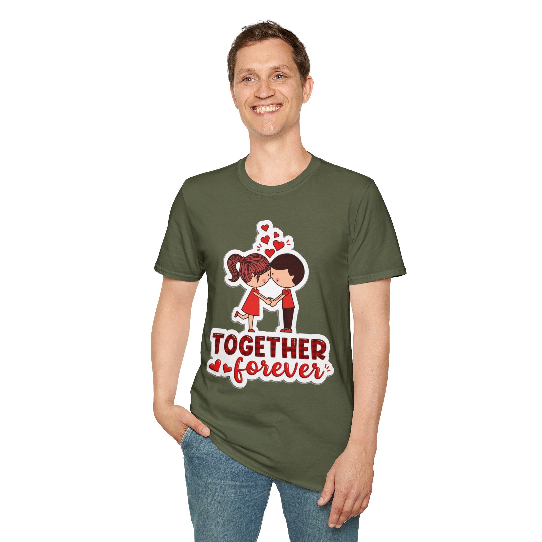 Together Forever Couple T-Shirt — Cute Kids-Style Valentine Tee