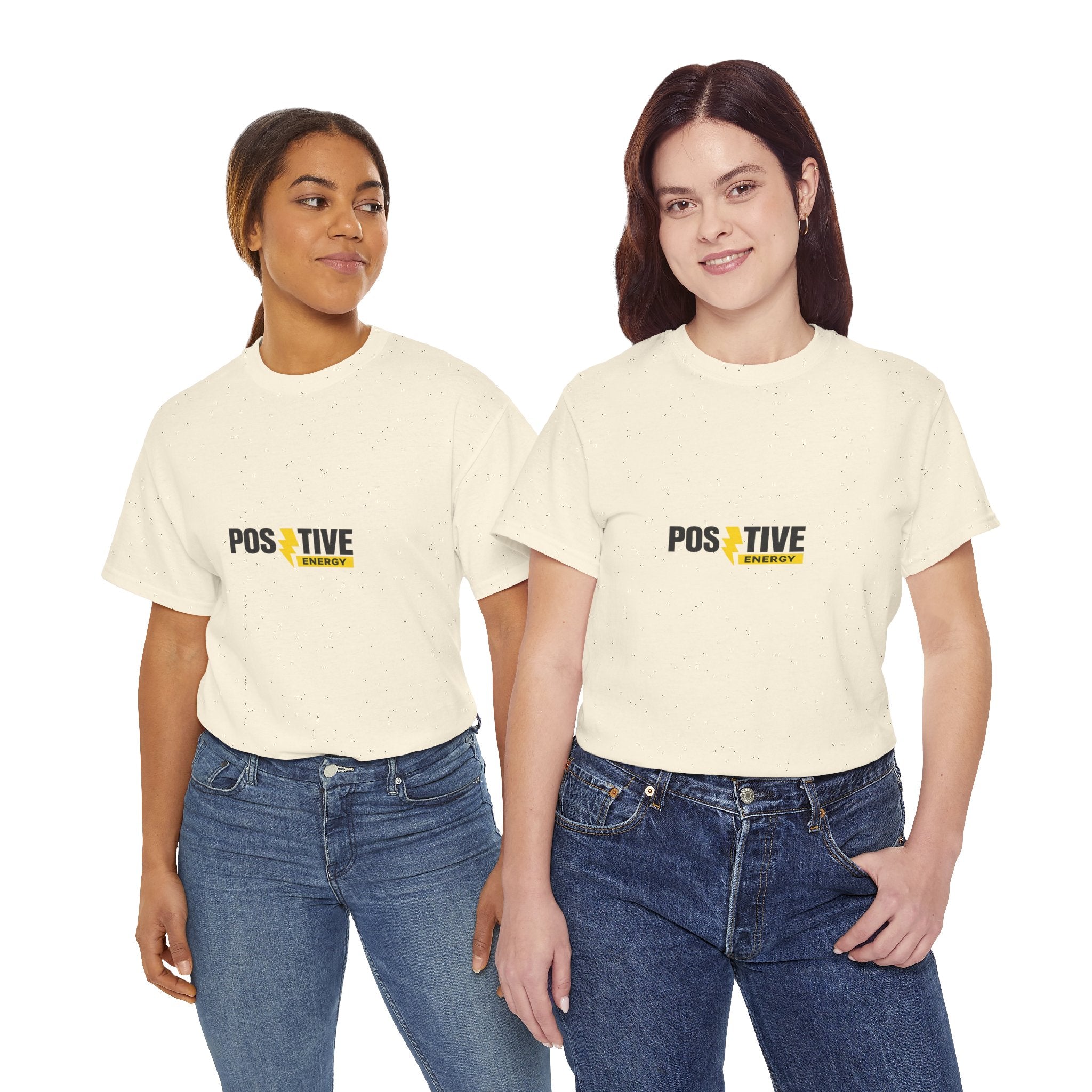 Positive Energy T-Shirt — Minimal Motivational Tee
