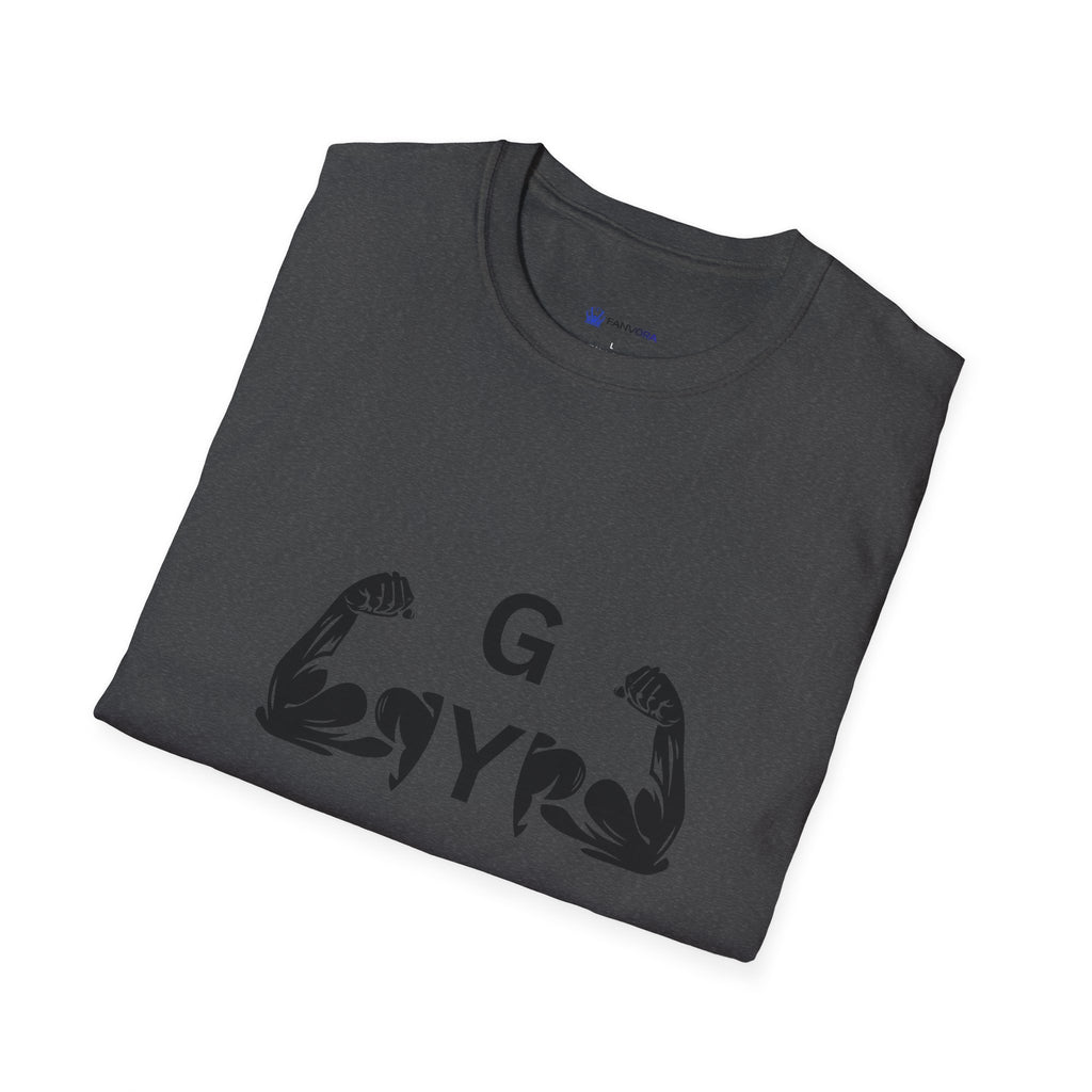 Gym Gyrl Muscle Graphic T‑Shirt