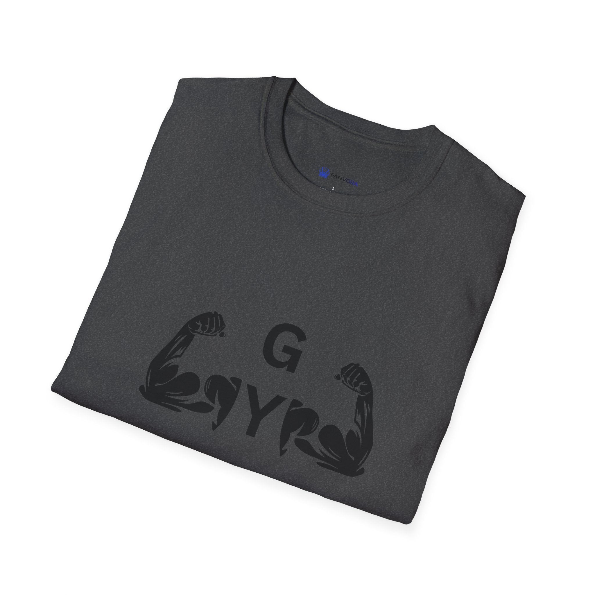 Gym Gyrl Muscle Graphic T‑Shirt
