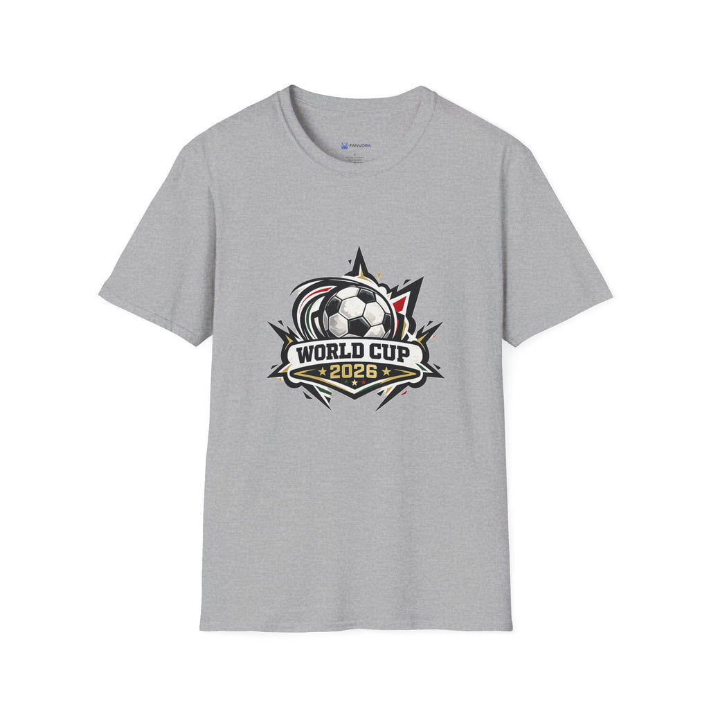 Soccer Cup 2026 Soccer T-Shirt — Retro Emblem Football Tee