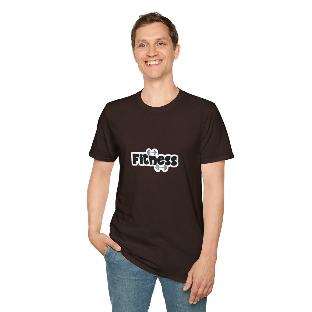 Fitness Graphic T-Shirt — Dumbbell Workout Tee for Gym Lovers