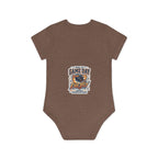 Baby Bodysuit - "France #10 Footballer Rising Star Fan Version" Future Soccer Player & Game Day Energy Organic Baby Onesie.