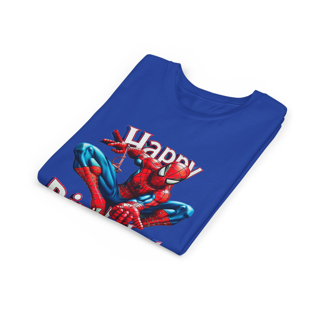 Spider Hero "Happy Birthday" Youth Tee