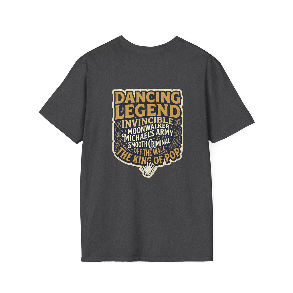 Dancing Legend T-Shirt — "The King of Pop" Retro Michael Tribute.
