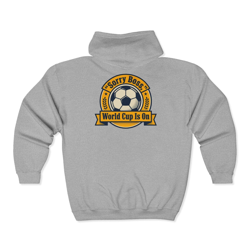 Soccer World Cup 2026 France Rising Talent Zip Hoodie – "Sorry Boss, World Cup Is On".