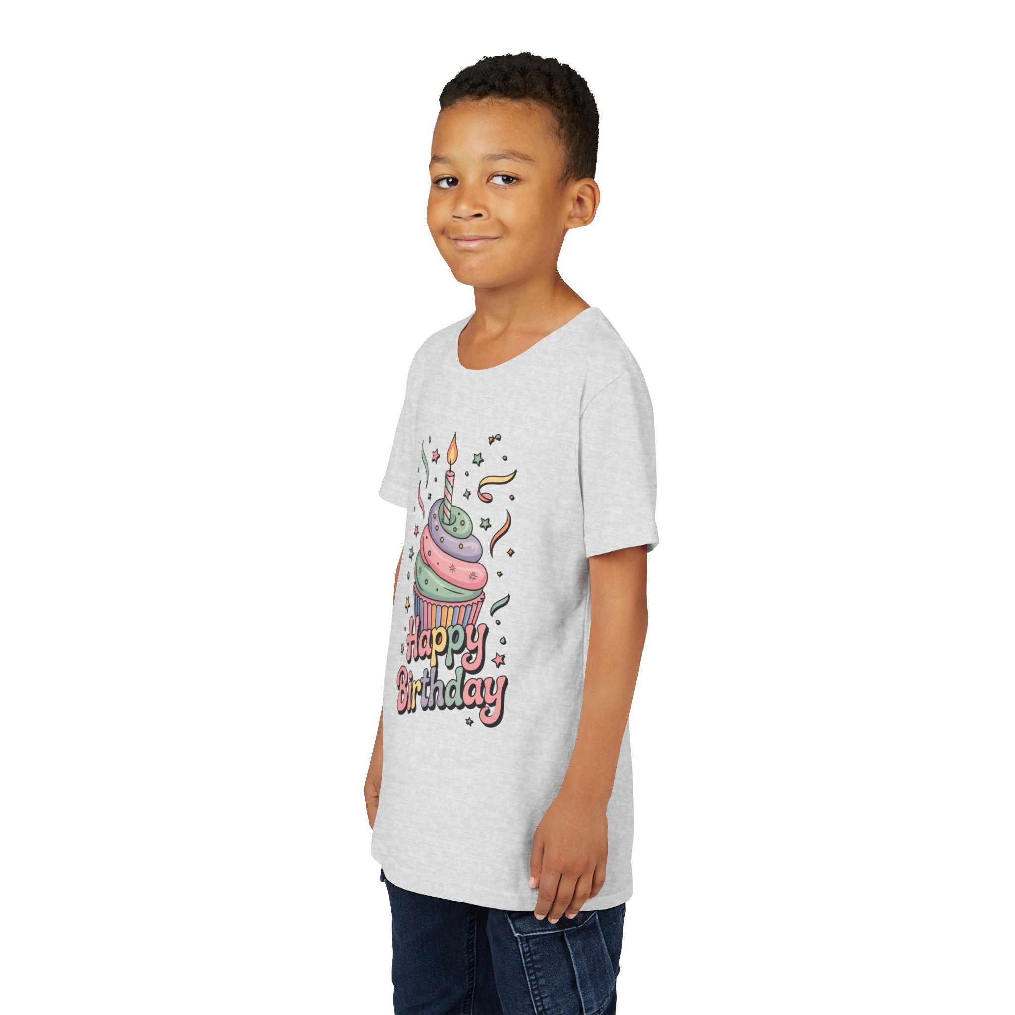 Kids "Happy Birthday" Cupcake Tee