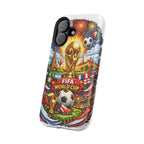 Soccer Magnetic Impact-Resistant Phone Case — FIFA Trophy Design