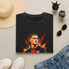 Germany Legend Soccer T-Shirt — Portrait Graphic Football Fan Tee