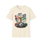 World Cup 2026 T-Shirt – USA/Canada/Mexico Official Trophy Design