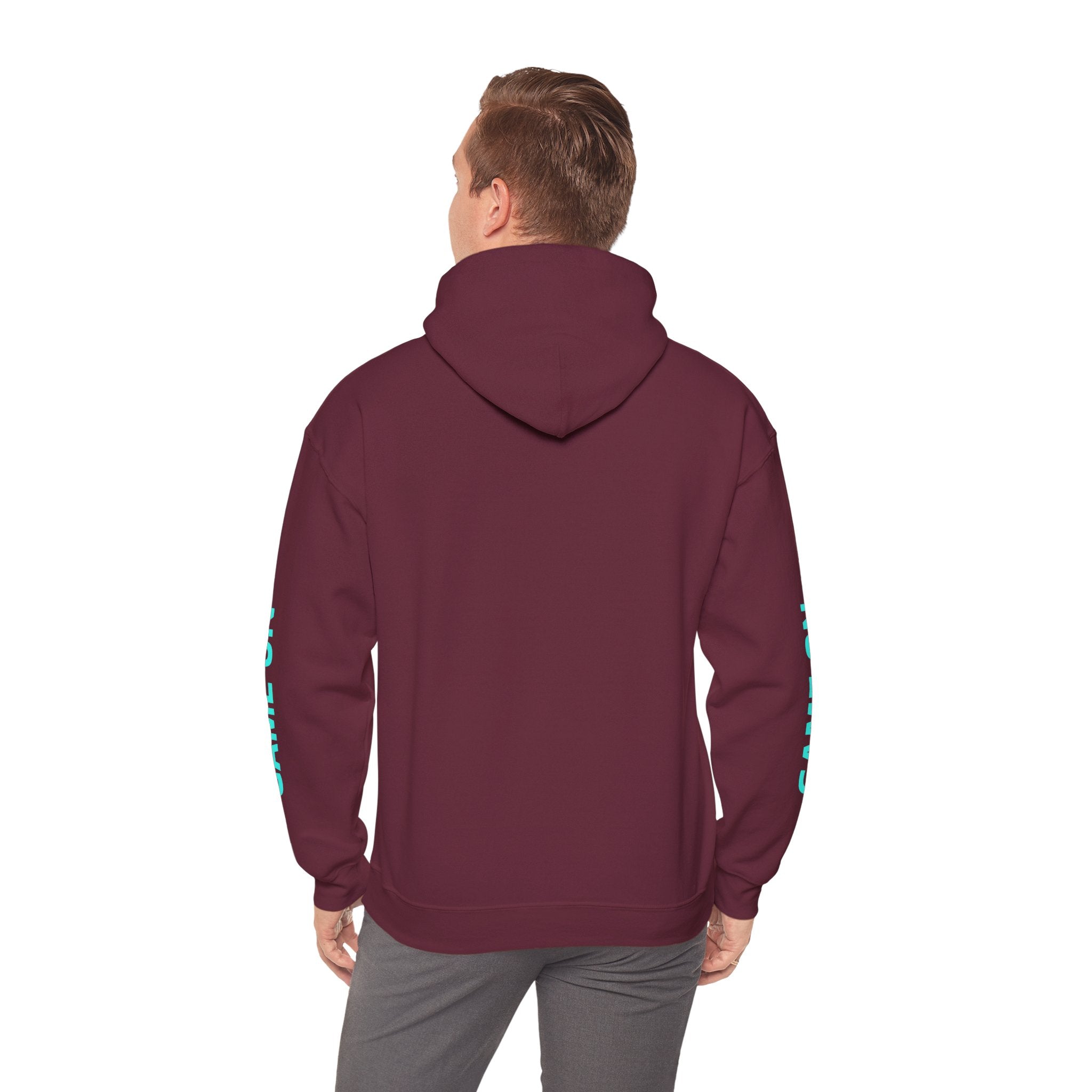Gaming Mode Hoodie — "Gaming Mode" Graphic Pullover with Sleeve "Game On" Text