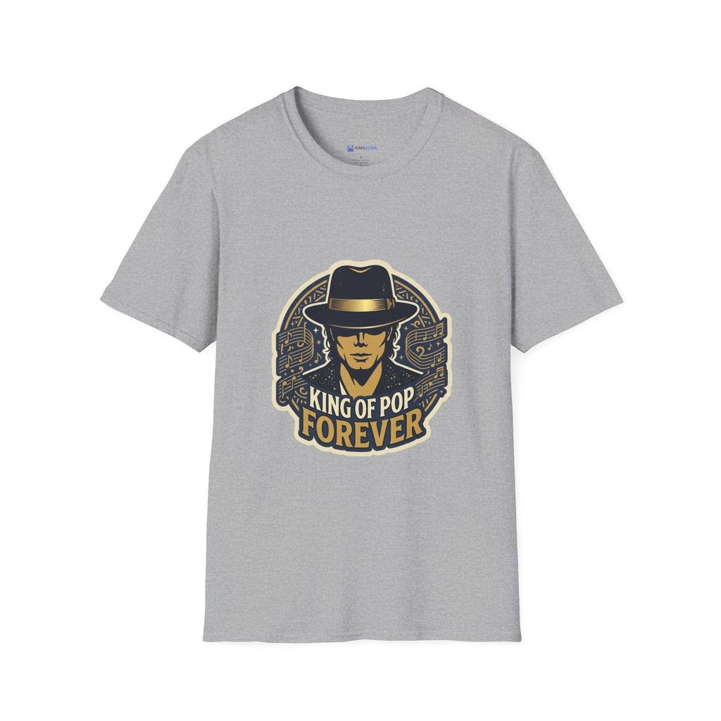 King of Pop Forever T-Shirt — MJ: Legacy Unending Graphic Tee.