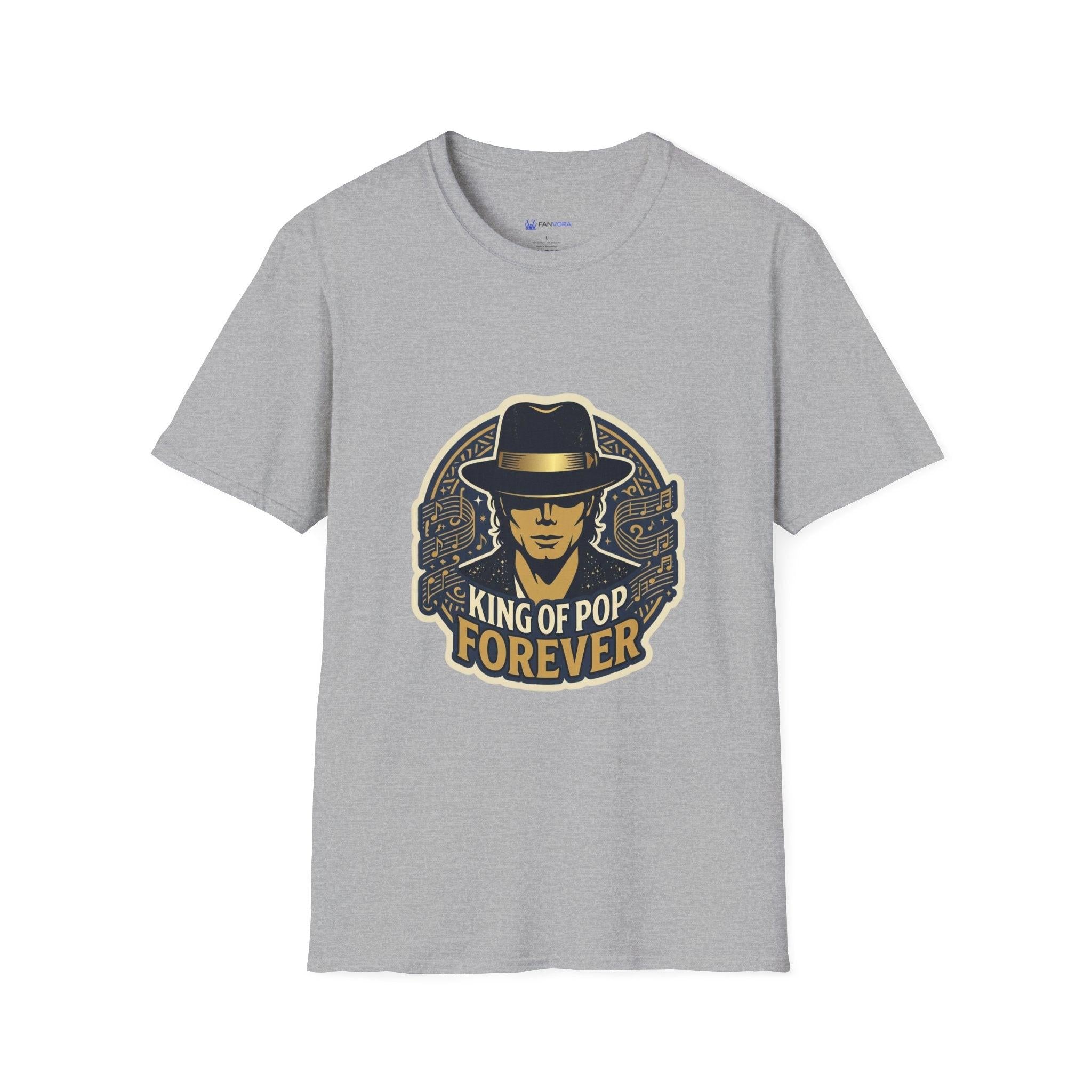 King of Pop Forever T-Shirt — MJ: Legacy Unending Graphic Tee.