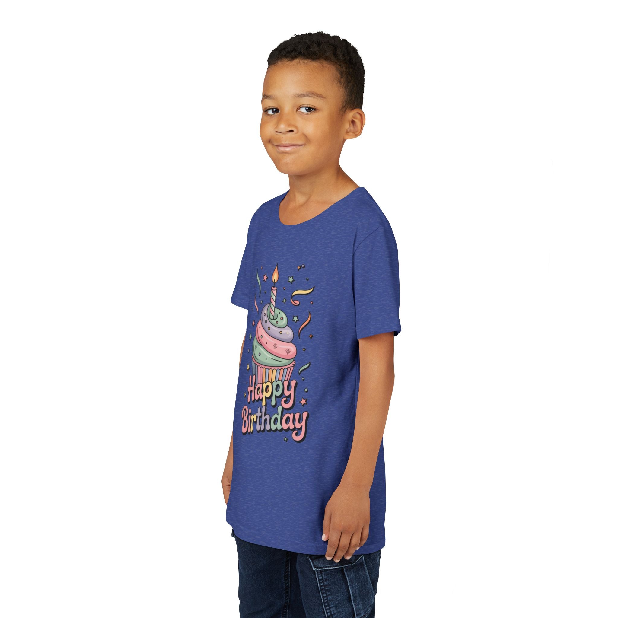 Kids "Happy Birthday" Cupcake Tee