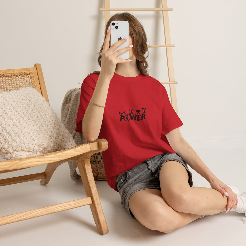 Power Silhouette Tee — Empowerment Graphic T-Shirt