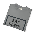 Unisex CR7 Fans Siuuu T-Shirt — Eat Sleep Siuuu Repeat Graphic Tee.