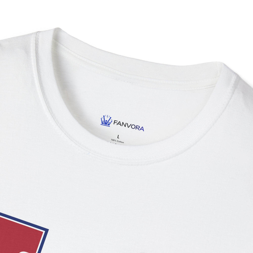 Fourth of July American flag graphic tee