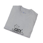 Cats Lover T-Shirt — Cute Minimal Cat Graphic Tee for Cat Moms & Pet Lovers