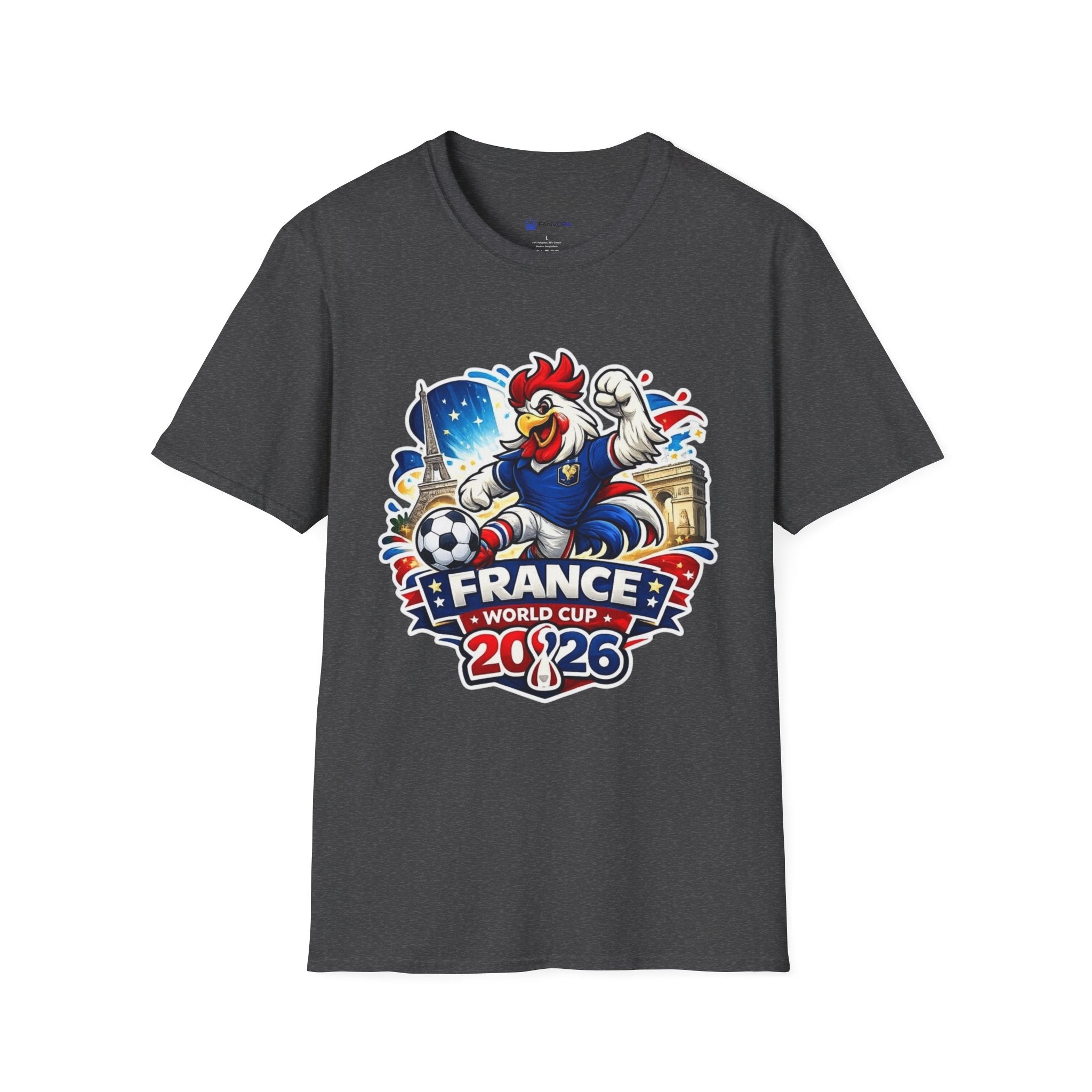 France 2026 Soccer Rooster T-Shirt