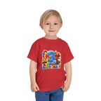 Toddler Birthday Tee — "3" Race Car Happy Birthday Shirt