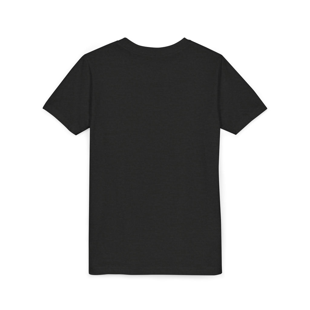 Youth Soccer Tee – Cute Cartoon Player "Ready to Score" Kids Jersey