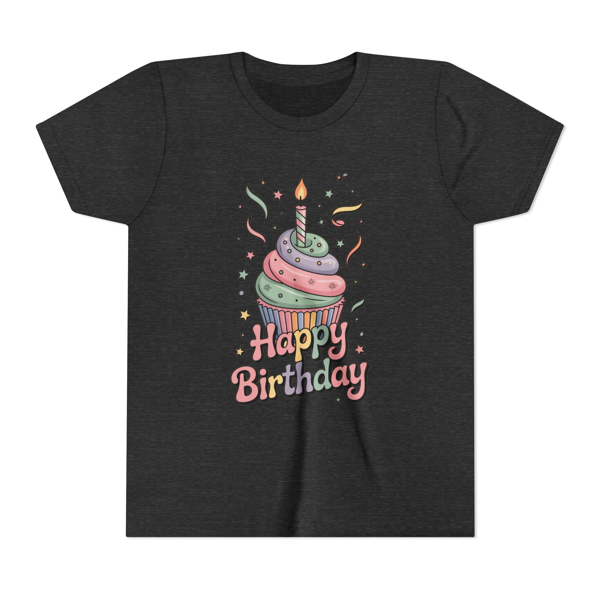 Kids "Happy Birthday" Cupcake Tee