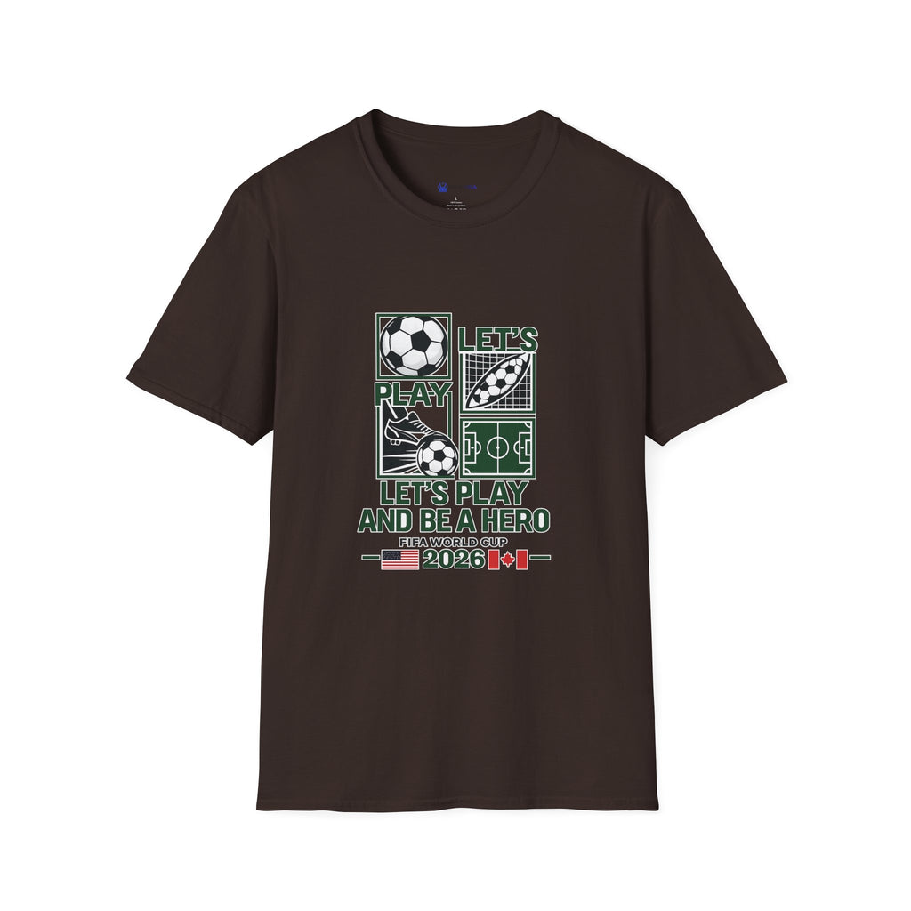Soccer "Let's Play" T-Shirt — Fan Tee