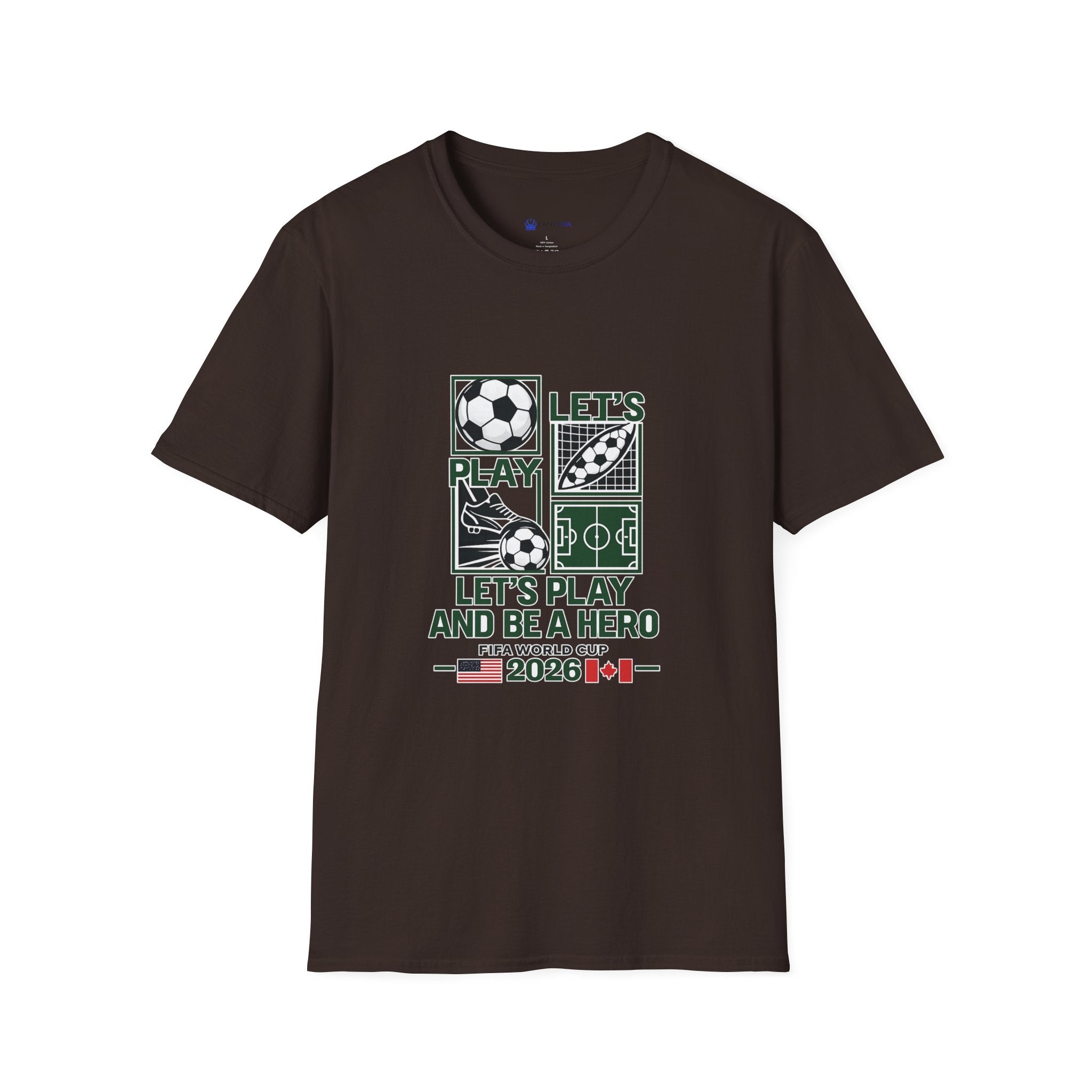 Soccer "Let's Play" T-Shirt — Fan Tee