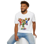 Kids Mascot Team T-Shirt — Cheerful Moose, Cheetah & Eagle Design