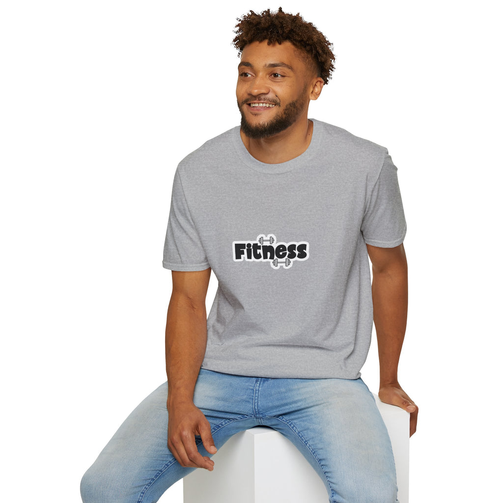 Fitness Graphic T-Shirt — Dumbbell Workout Tee for Gym Lovers