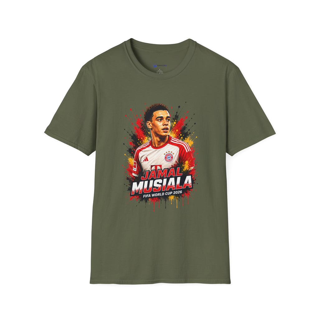 Soccer Player Jersey T-Shirt — Germany Legend Portrait Graphic Tee