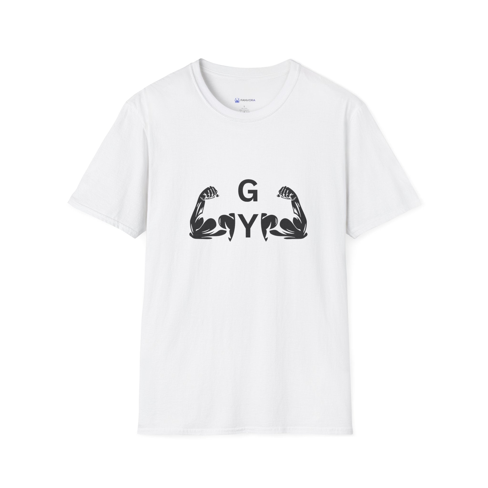 Gym Gyrl Muscle Graphic T‑Shirt