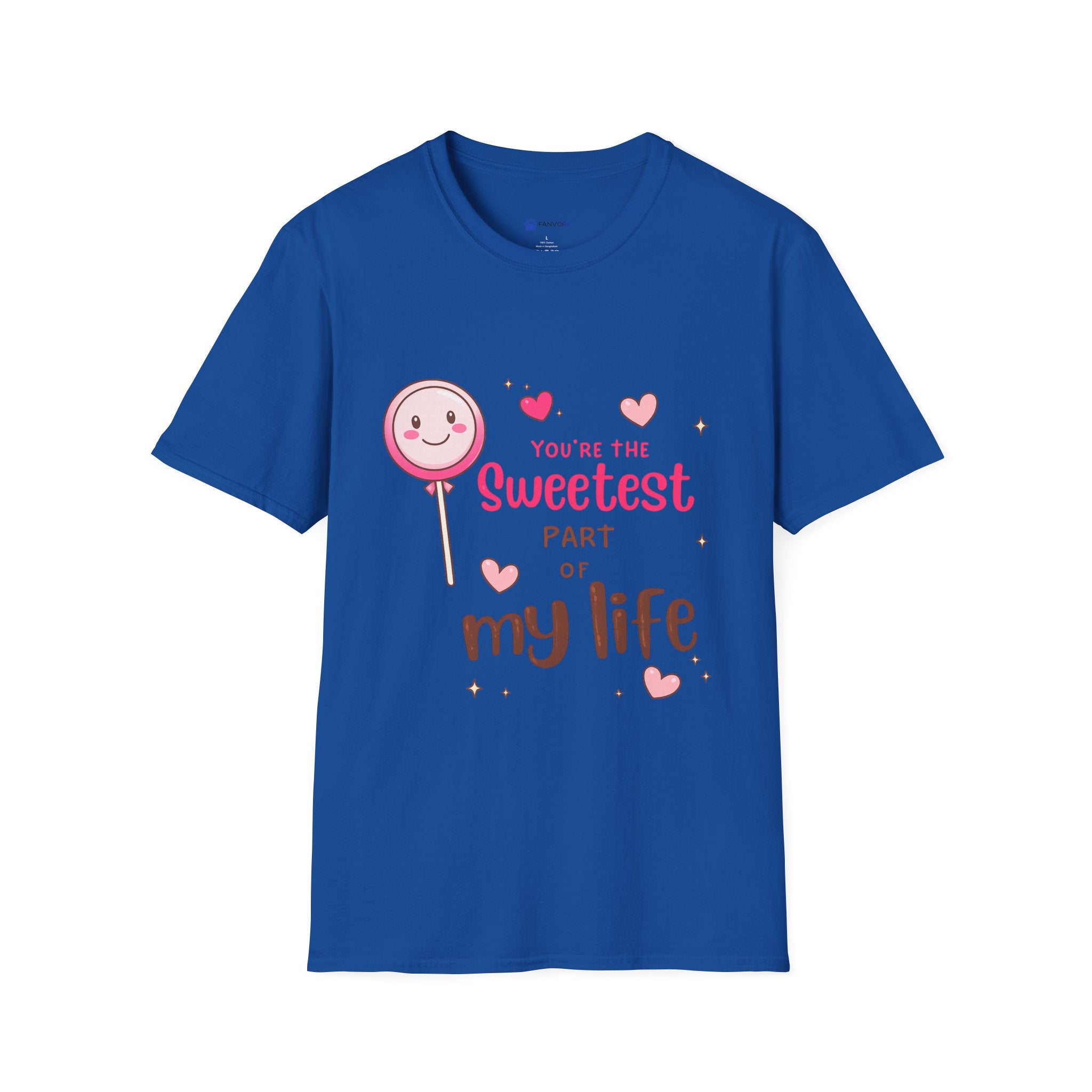 Sweetest Part T-Shirt — Cute Lollipop ‘You’re the Sweetest Part of My Life’ Graphic Tee