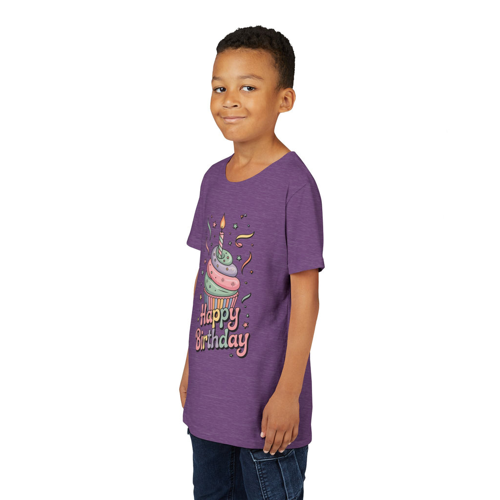 Kids "Happy Birthday" Cupcake Tee