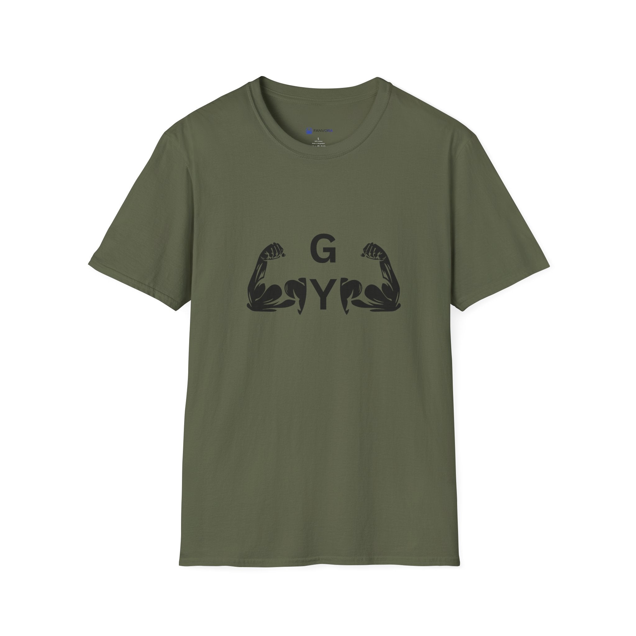 Gym Gyrl Muscle Graphic T‑Shirt