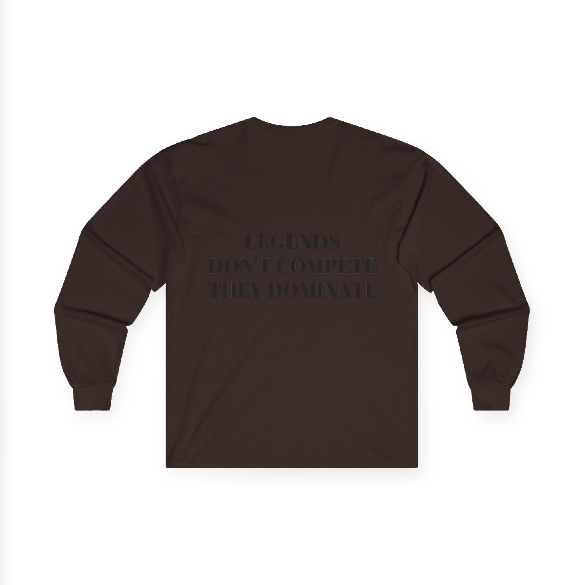 Long Sleeve Football Shirt – World Cup 2026 Fan Tee "Calm Dangerous Genius".