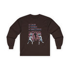 Long Sleeve Football Shirt – World Cup 2026 Fan Tee "Calm Dangerous Genius".