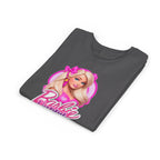 Youth Tee — "Barbie Happy Birthday" Pink Birthday Graphic Shirt