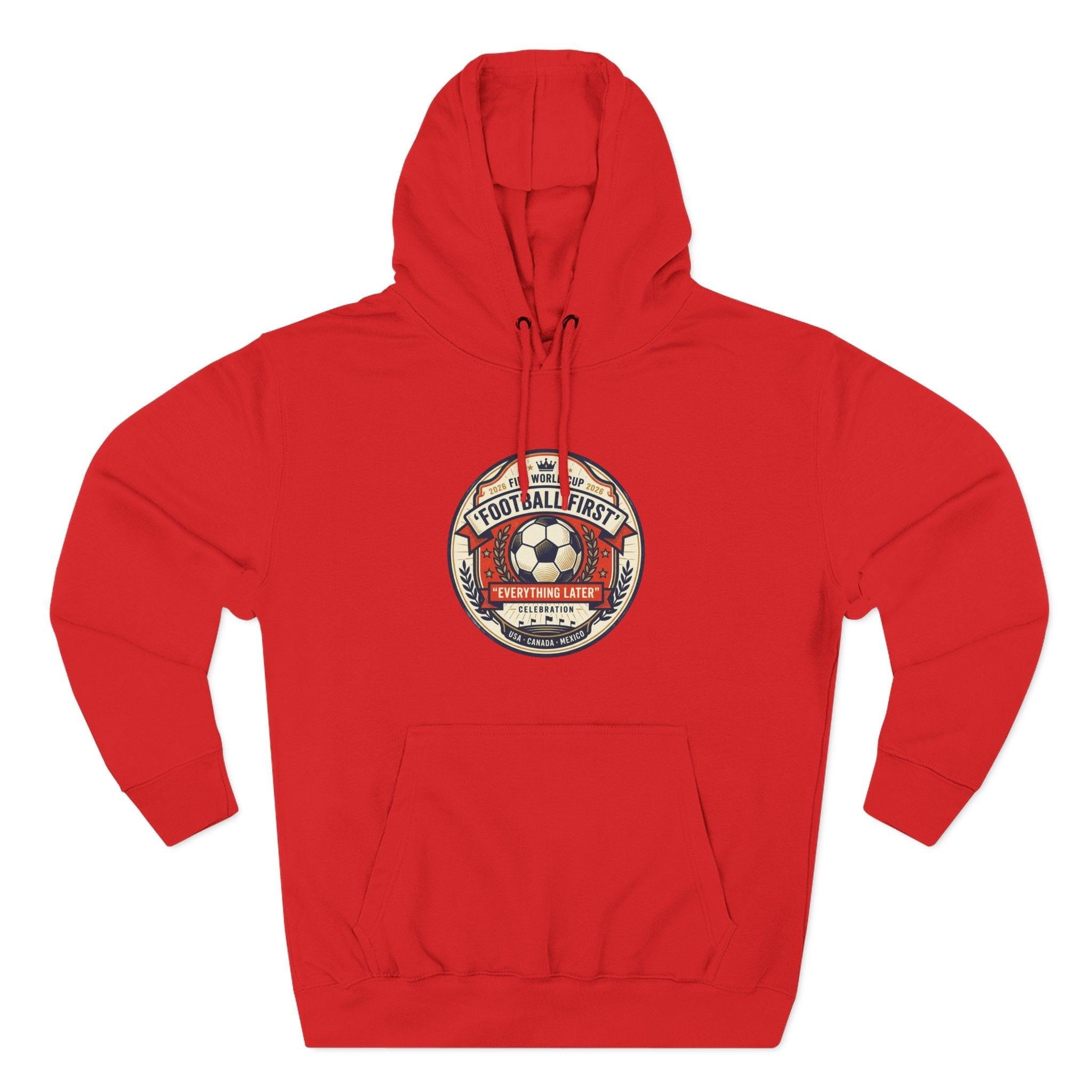 World Cup 2026 Fan Inspired - Patriot Style Fleece Hoodie.