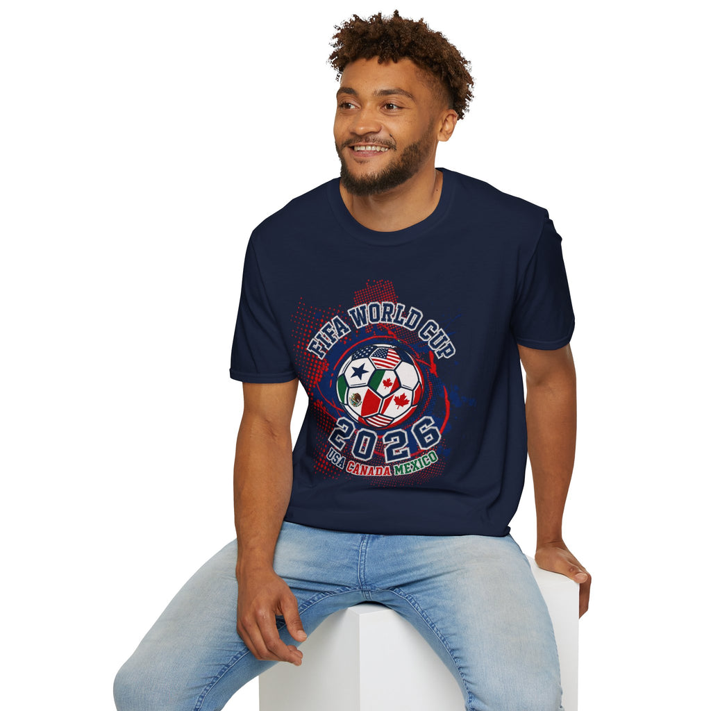Soccer cup 2026 Tee — USA Canada Mexico Championship Design