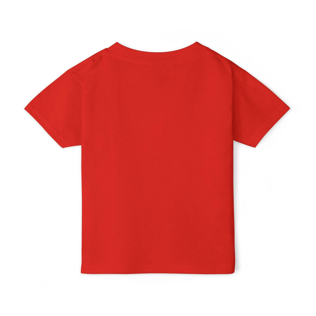 Toddler shirt with rock hand graphic