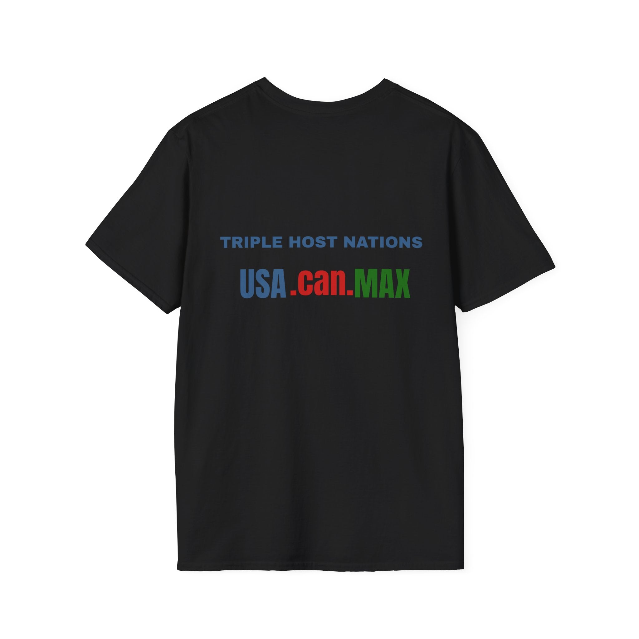 Soccer  Cup T-Shirt – "Go Team! Cup Soccer" USA Flag Design