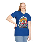 Soccer 2026 Soccer T-Shirt — Colorful Sombrero Mascot Design